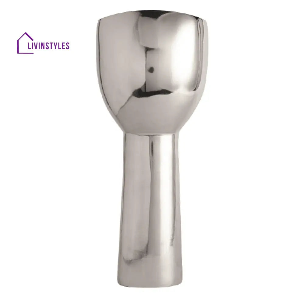 Abstract Face Decorative Silver