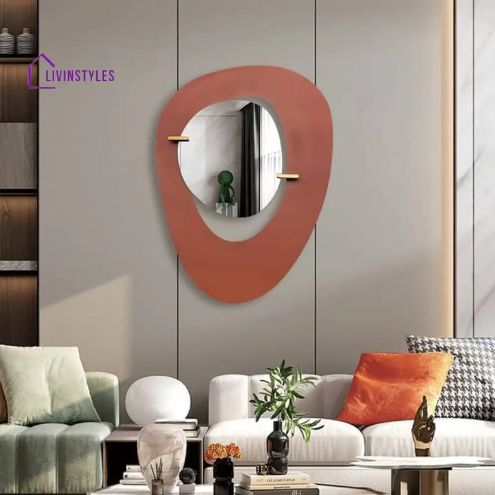 Achyut Metal Wall Mirror