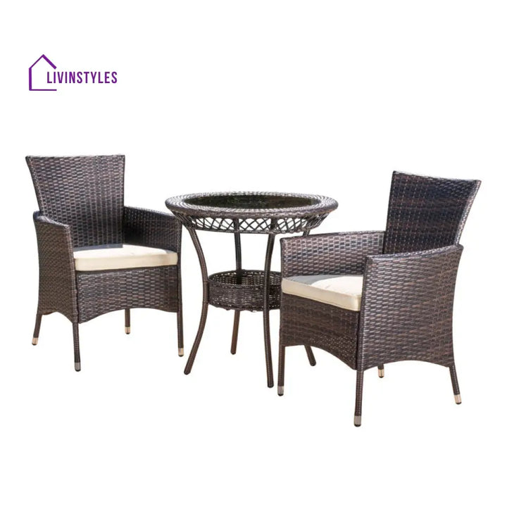 Adhira 2 Seater Round Outdoor Set