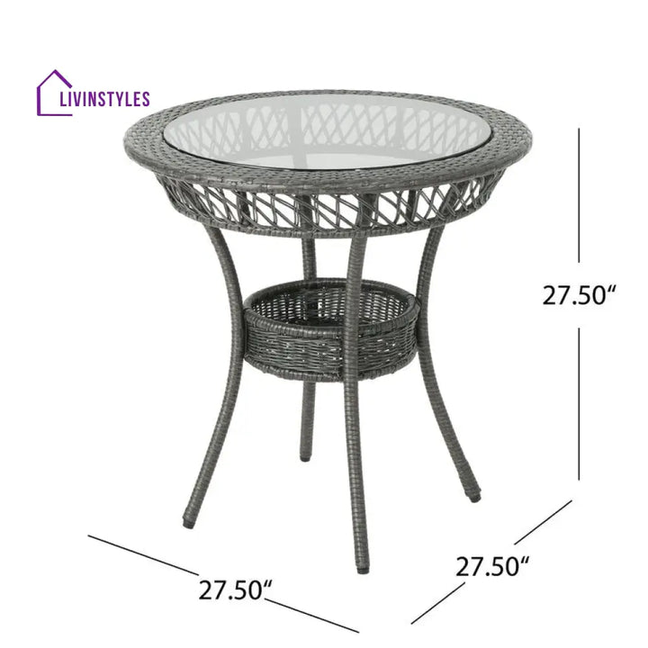 Adhira 2 Seater Round Outdoor Set