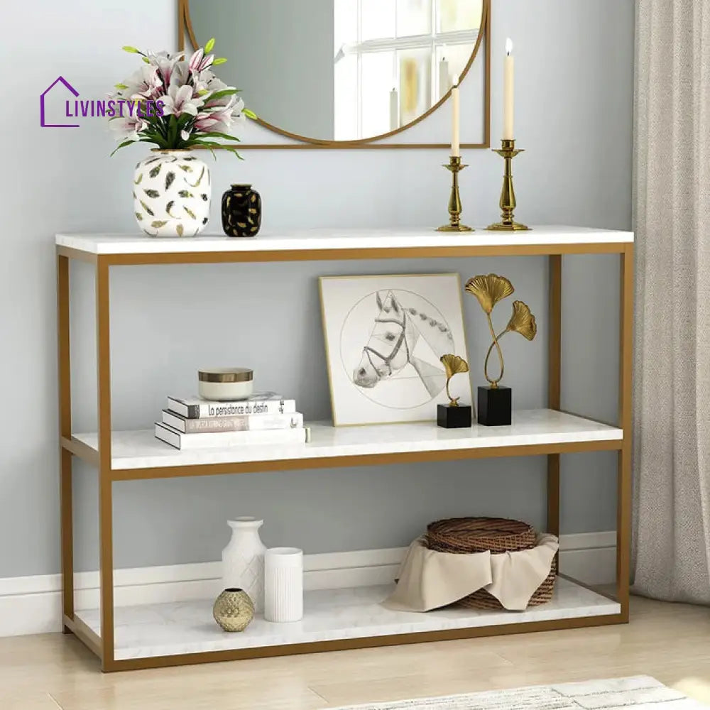 Aditi Metal Console Table