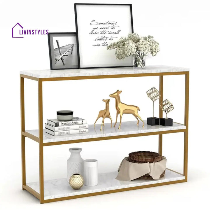 Aditi Metal Console Table