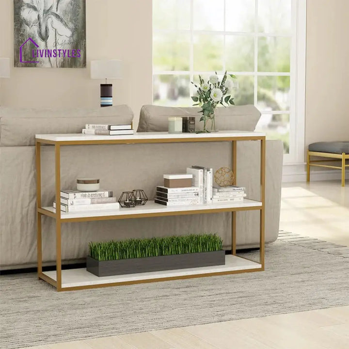 Aditi Metal Console Table