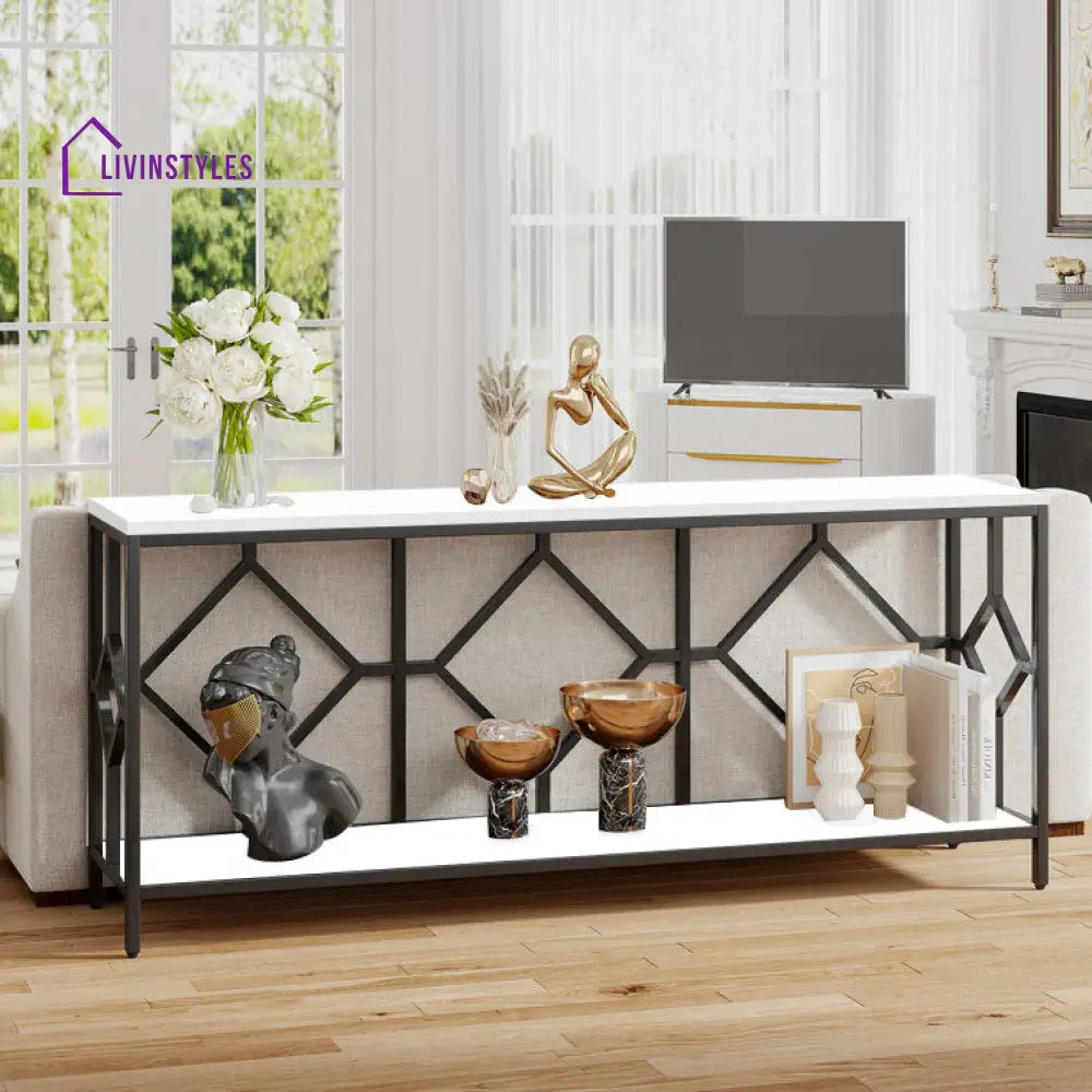 Aditi Metal Console Table