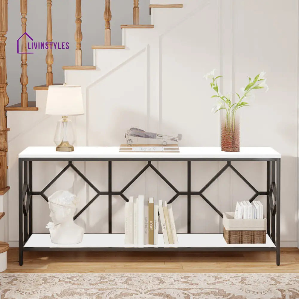 Aditi Metal Console Table