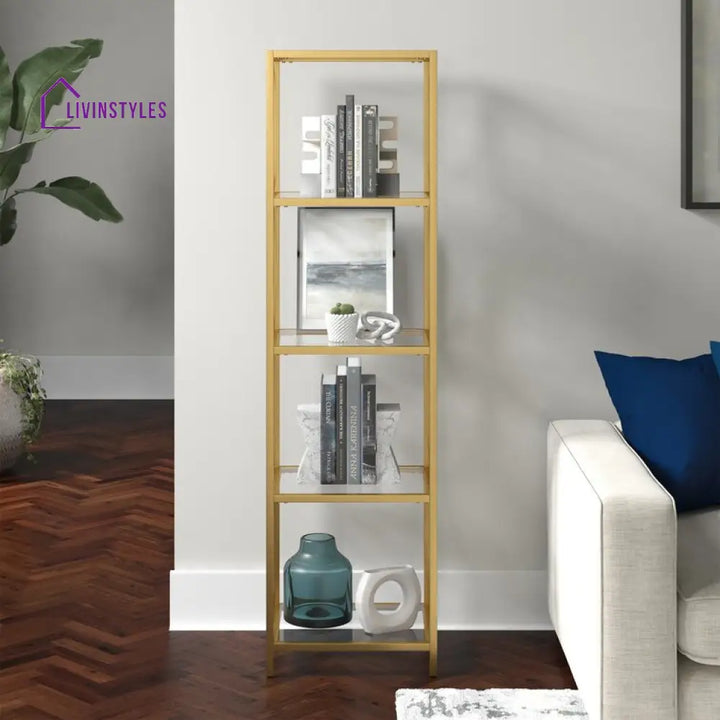 Aditi Stainless Steel Bookshelves