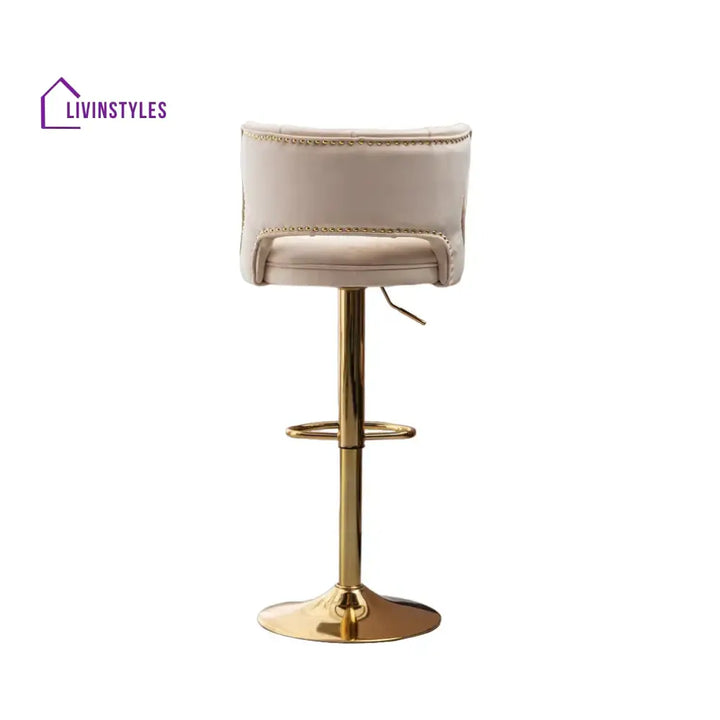 Aditya Beige Verona Bar Stool