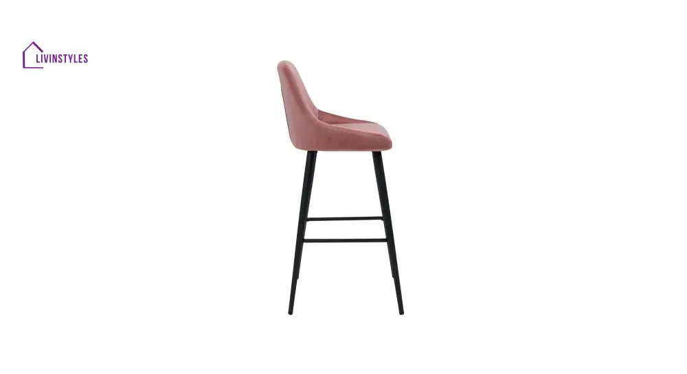 Pink Color Daulton Counter Stool