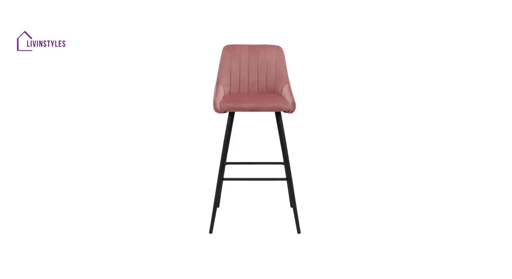 Pink Color Daulton Counter Stool