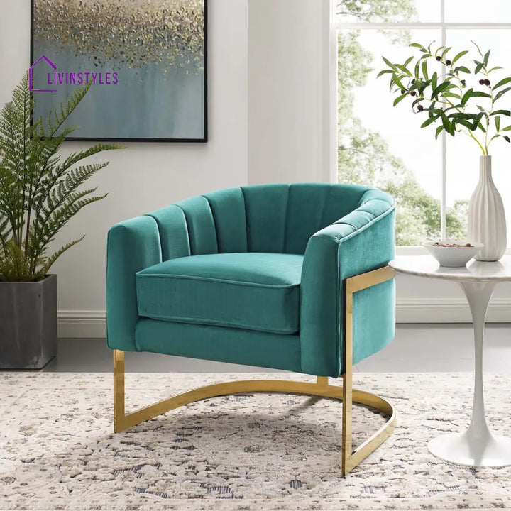 Aishwarya Living Room Chair - Teal