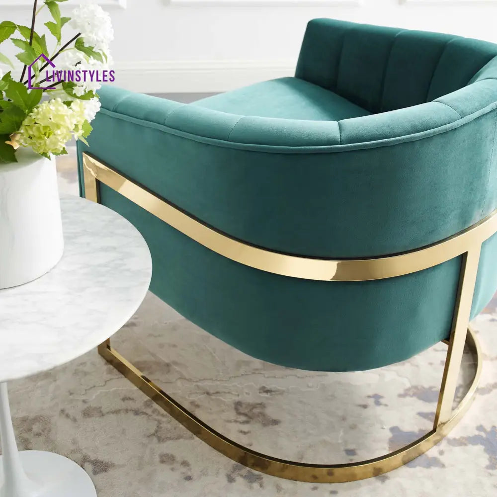 Aishwarya Living Room Chair - Teal