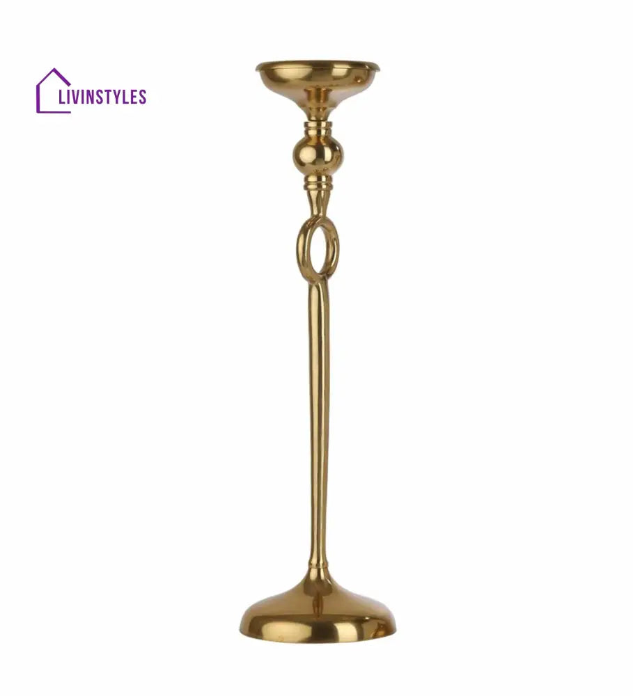 Ajna Gold Large Pillar Holder