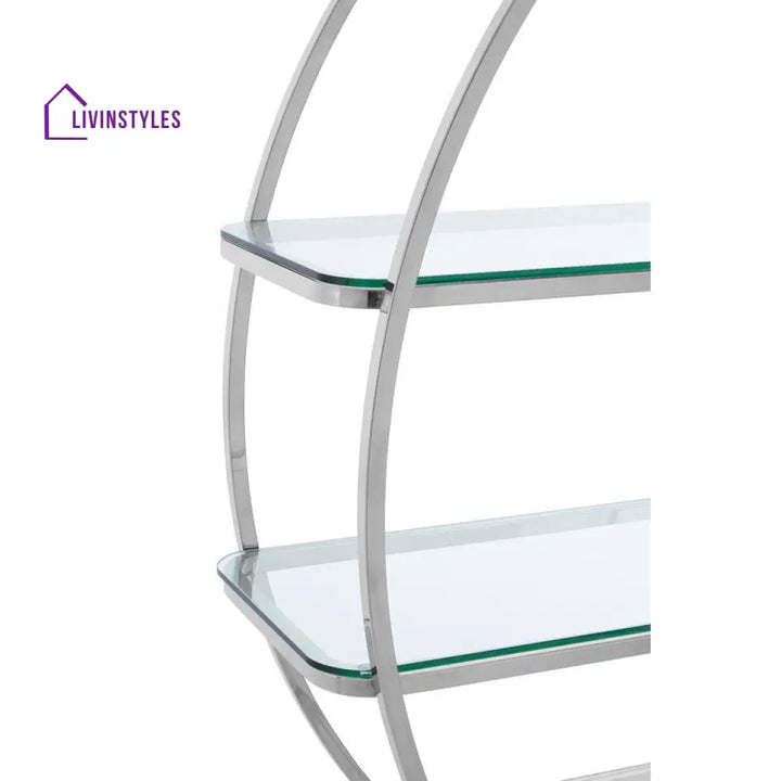 Akshara Stainless Steel With Pvd Coated Bookshelves