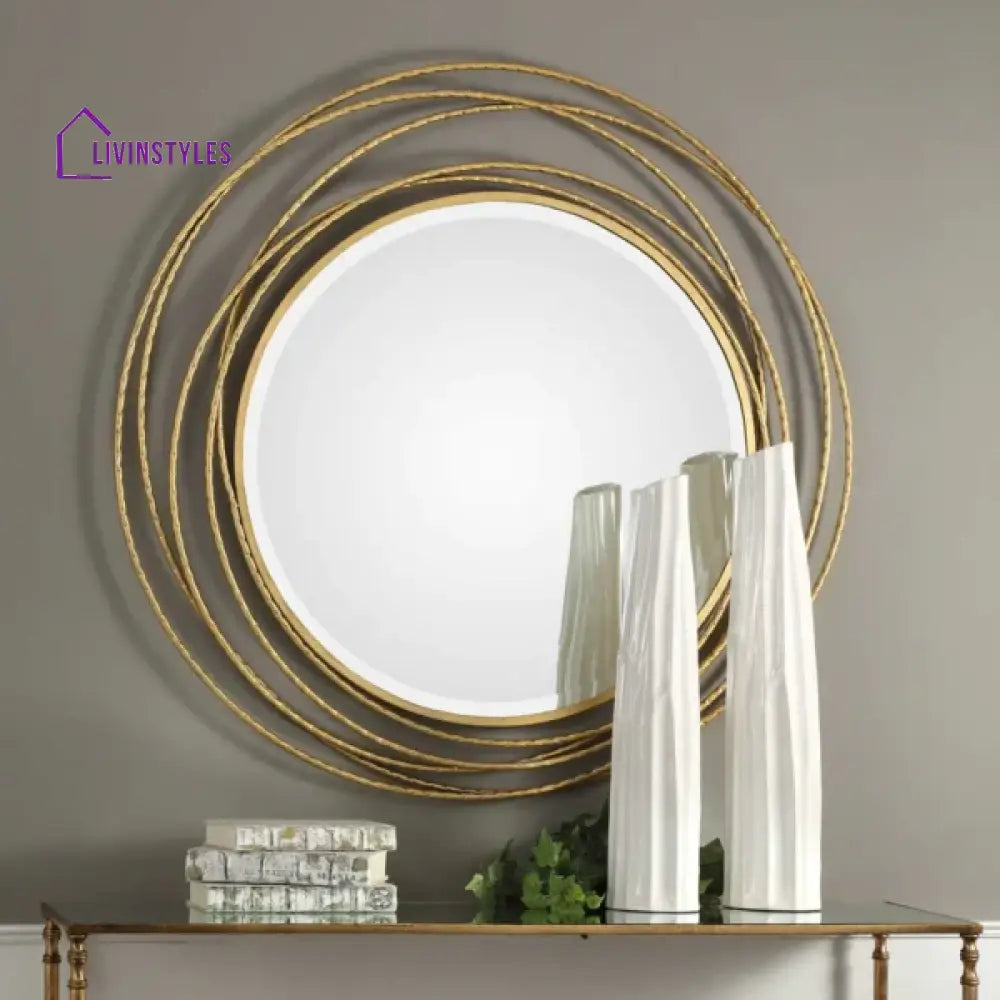 Akshita Designer Metal Wall Mirror