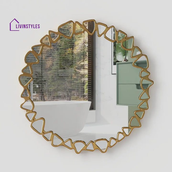 Allison Metal Wall Mirror