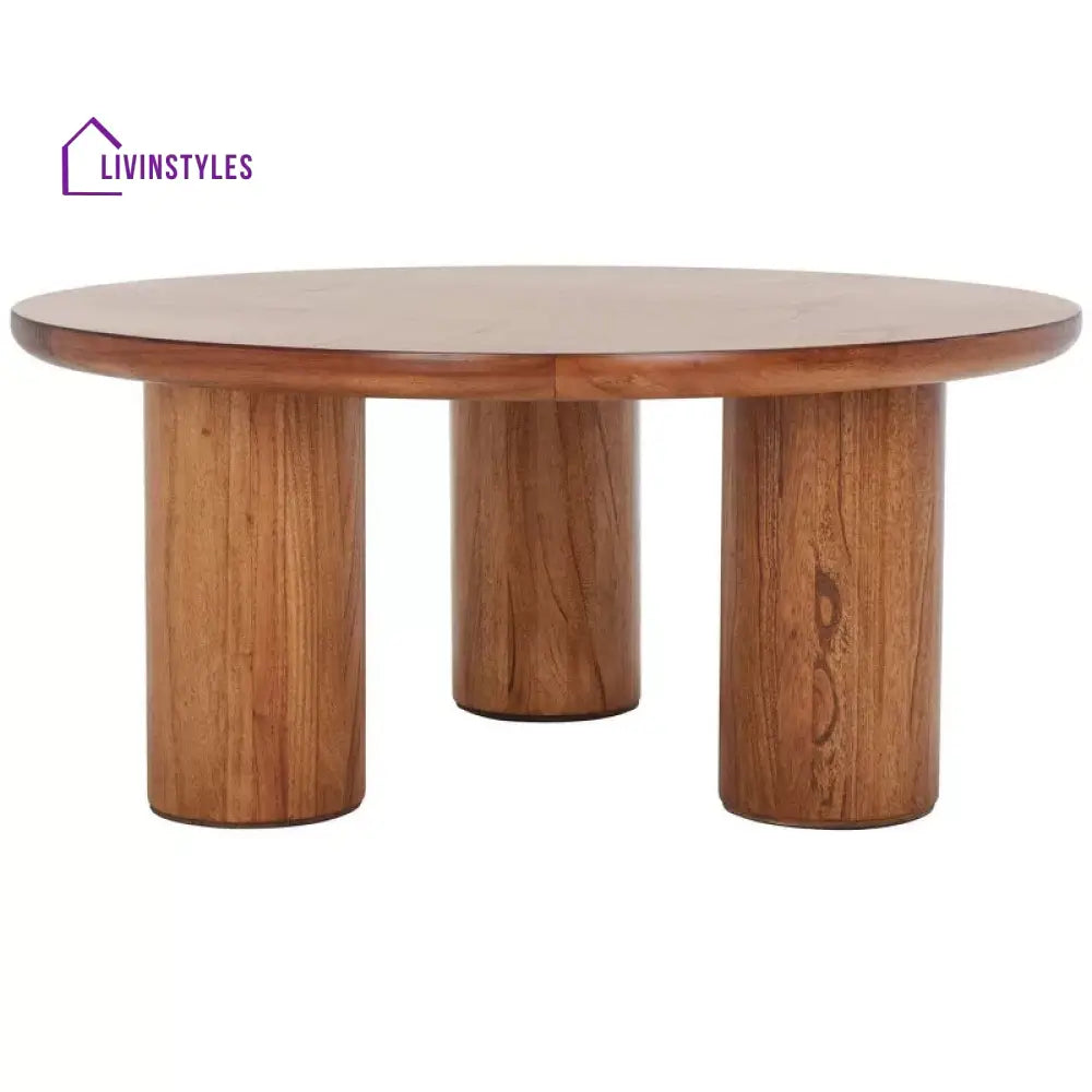 Alviana Sheesham Wood Coffee Table for Living Room