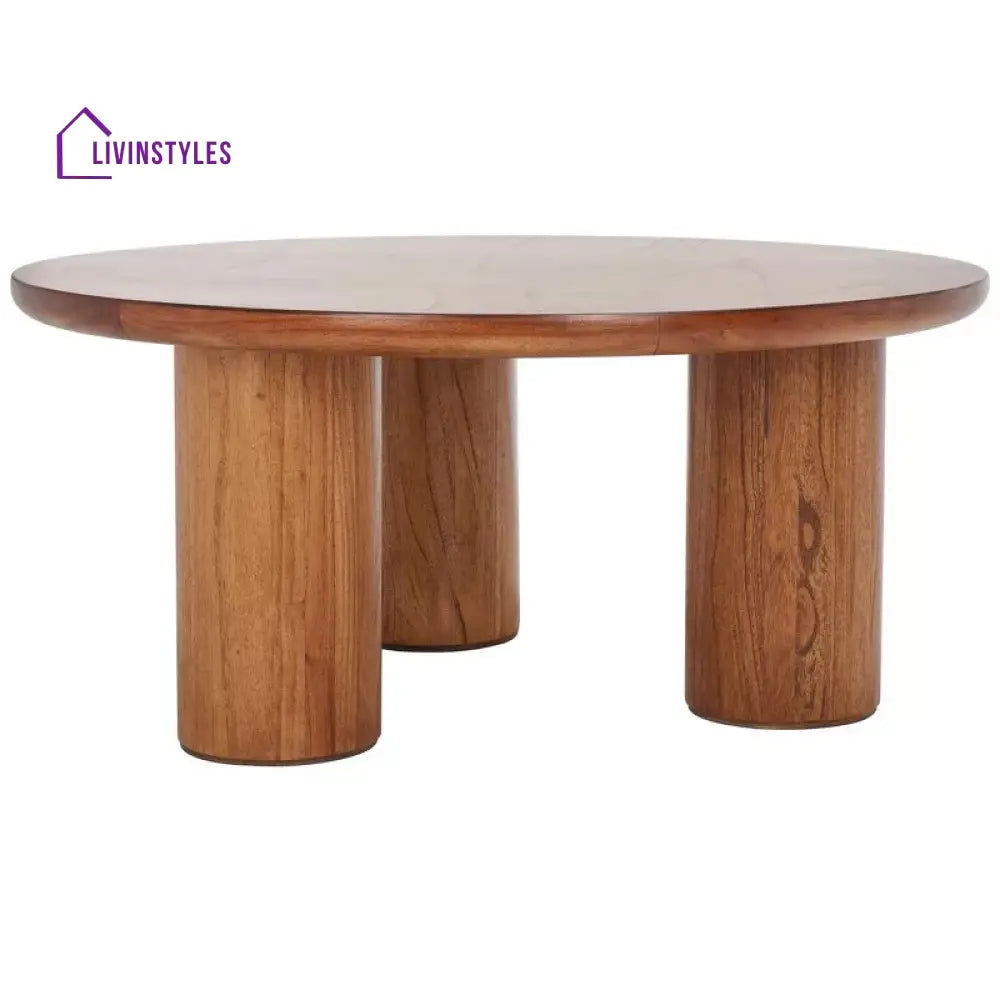 Alviana Sheesham Wood Coffee Table for Living Room