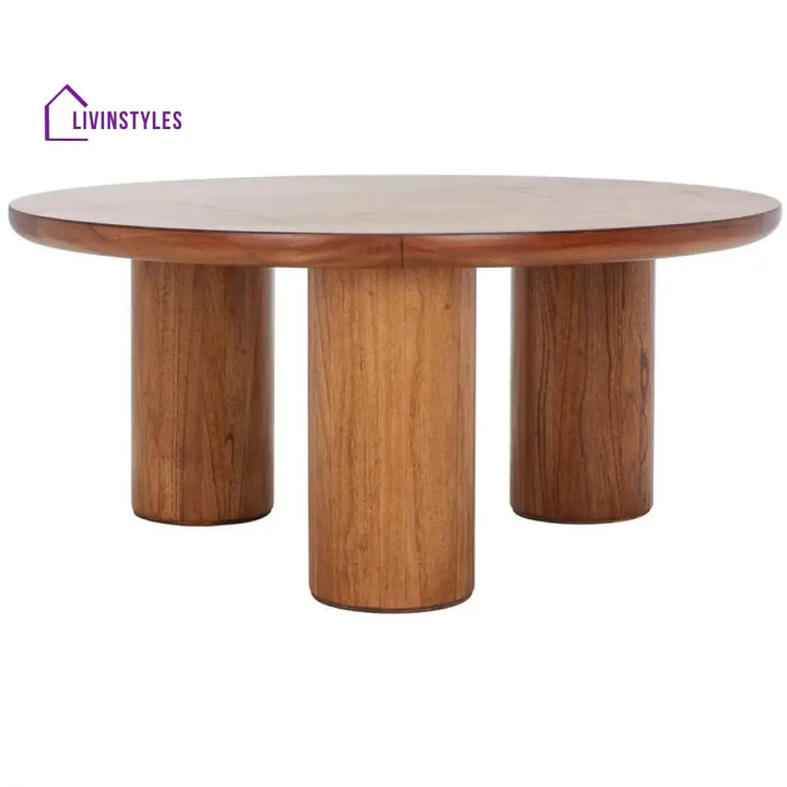 Alviana Sheesham Wood Coffee Table for Living Room