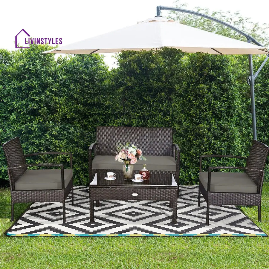 Aman 4 Seater Outdoor Sofa Set