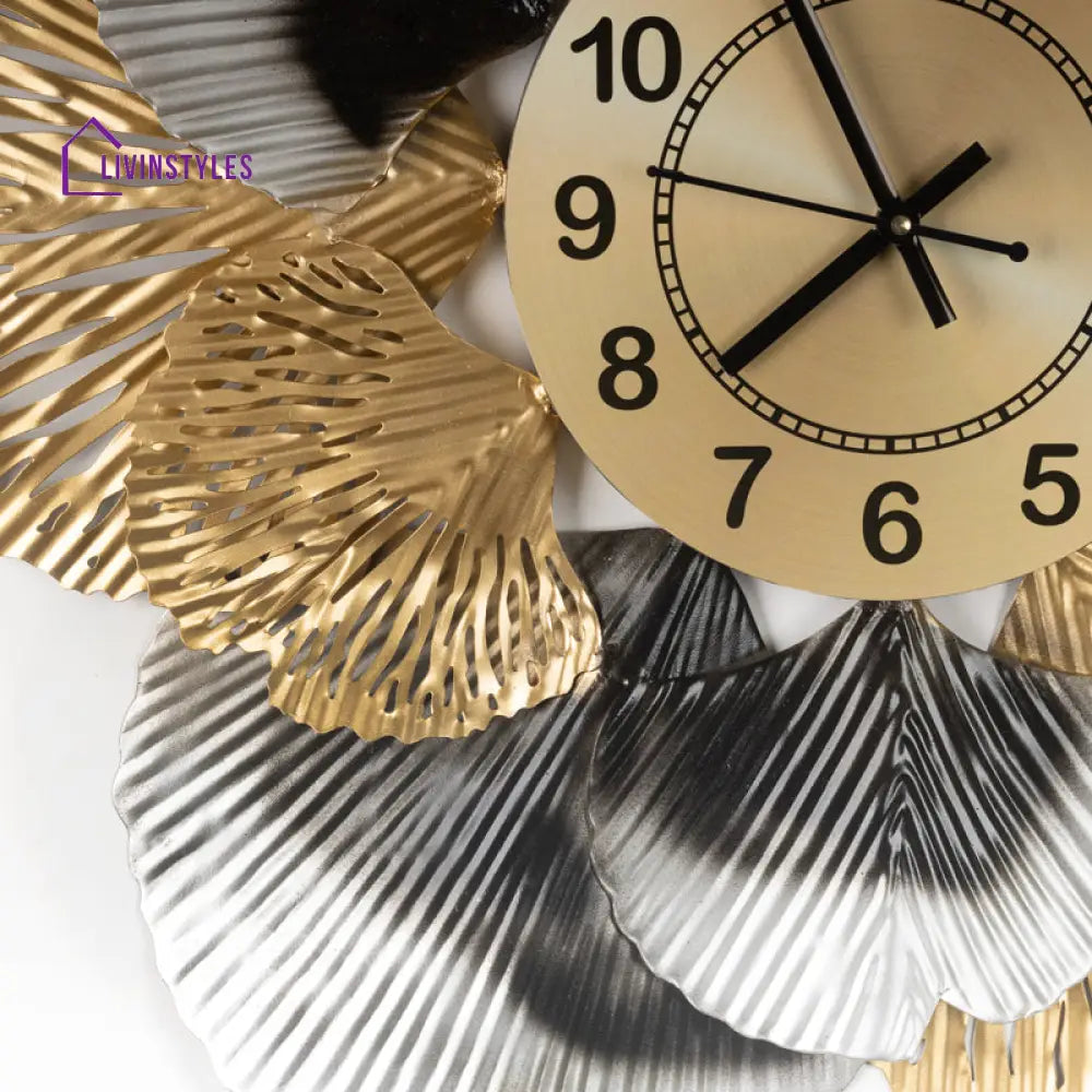 Amaris Powder Coated Metal Wall Clock