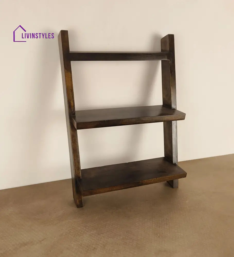 Amelia Wooden Shelf 2 Step Ladder Kitchen