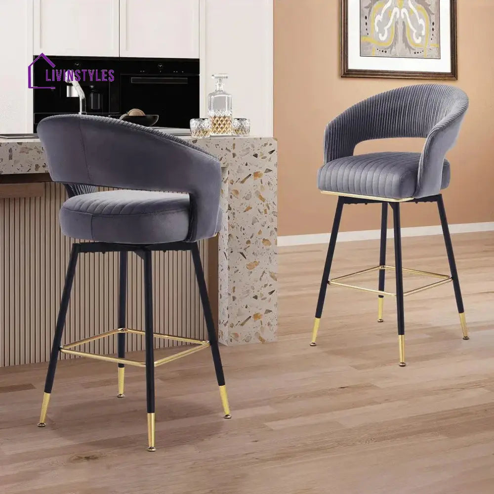 Amit Brown Elmore Bar Stool