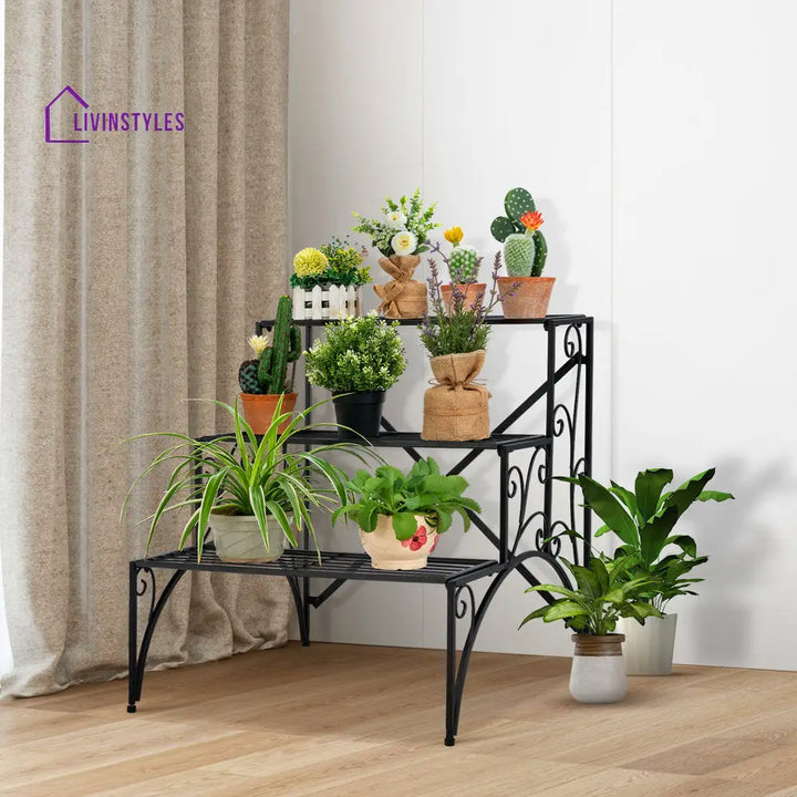 Ananya Metal Plant Stand For Balcony