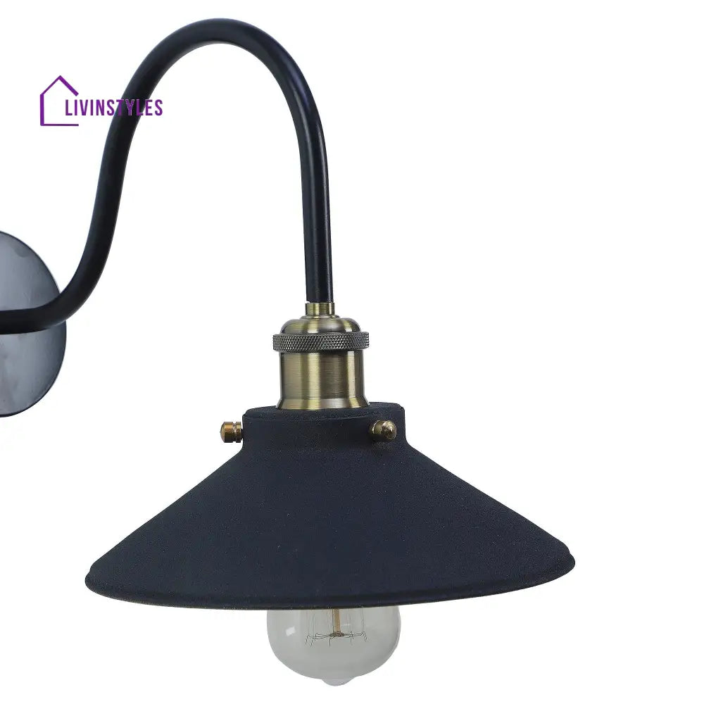 Ancient Black Metal Wall Light By Ss Lightings Lamp