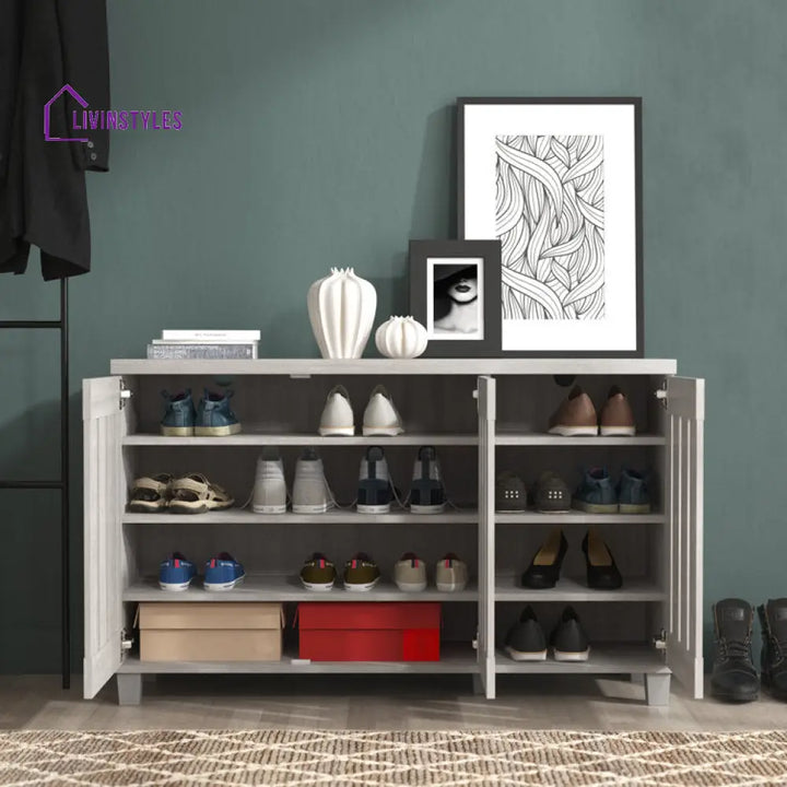 Andrey Solid Wood Shoe Rack