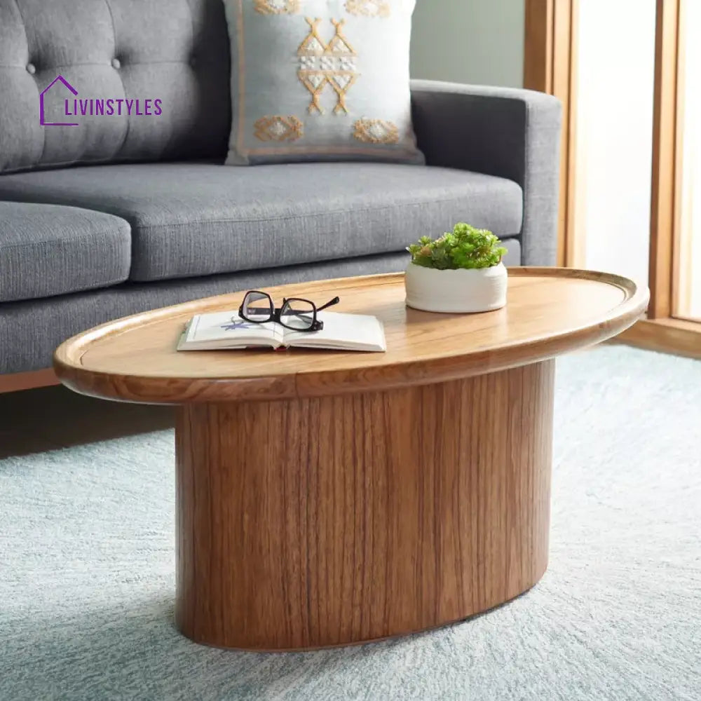 Anfina Sheesham Wood Coffee Table for Living Room