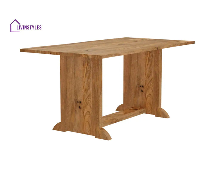 Angelina Solid Wood Dining Table And Chairs Set