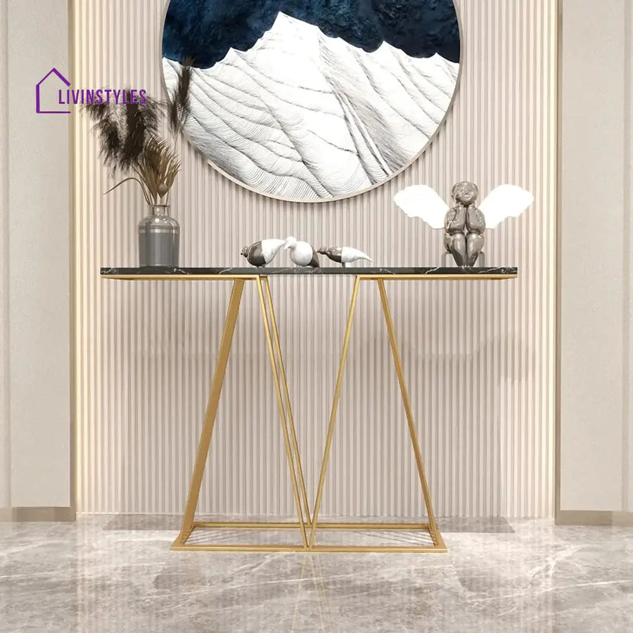 Aniket Metal Console Table