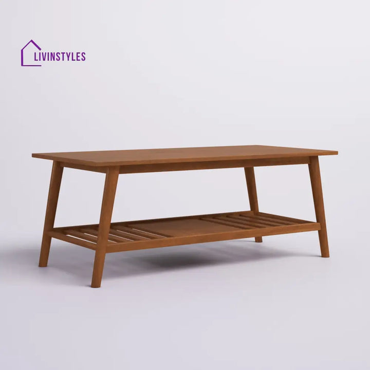 Aniket Solid Wood Coffee Table For Living Room