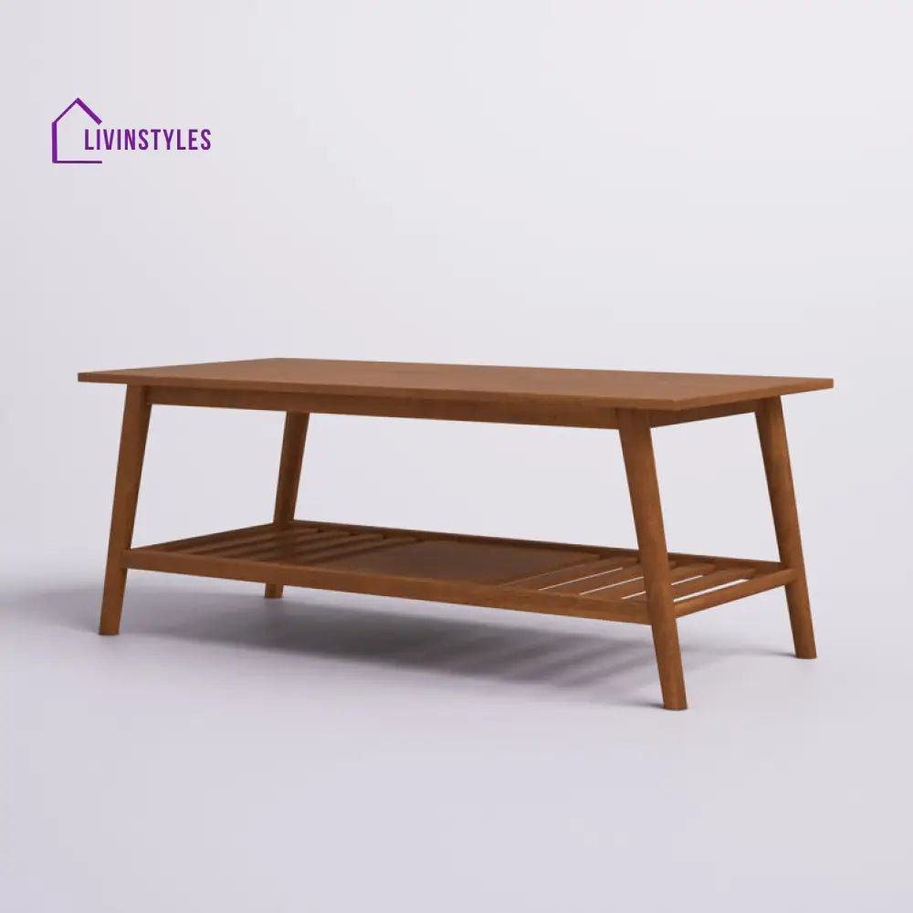 Aniket Solid Wood Coffee Table For Living Room