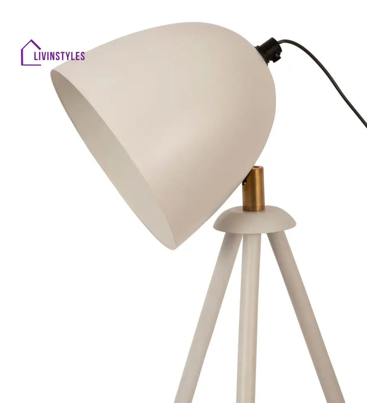 Anis Tripod Desk Lamp White Table