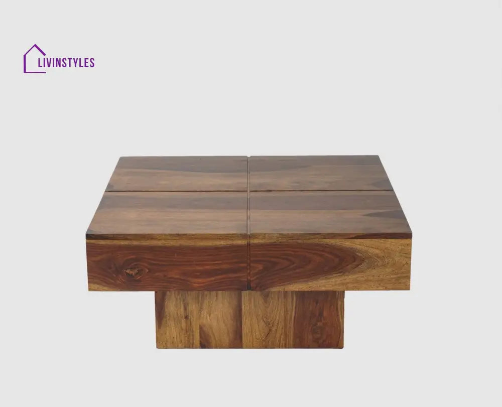 Antonina Sheesham Wood Square Coffee Table