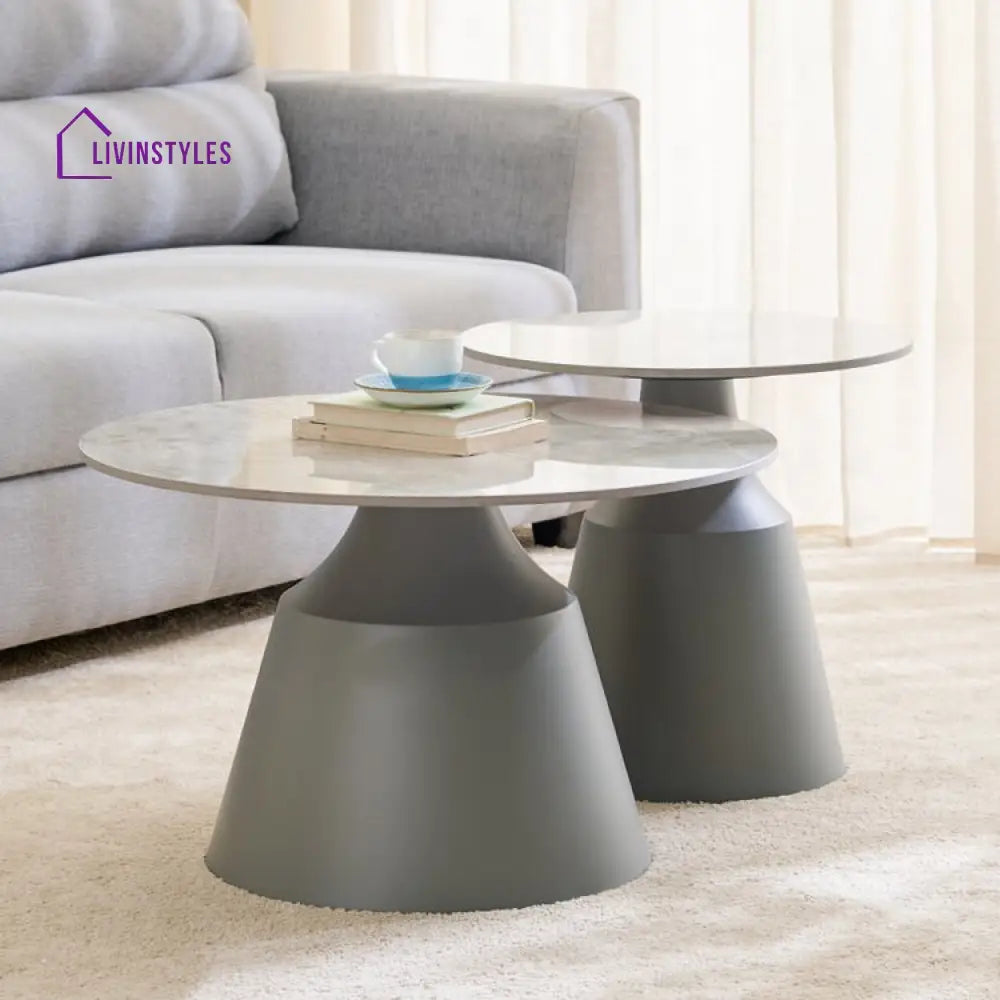 Arkhip Metal Coffee Table Set for Living Room