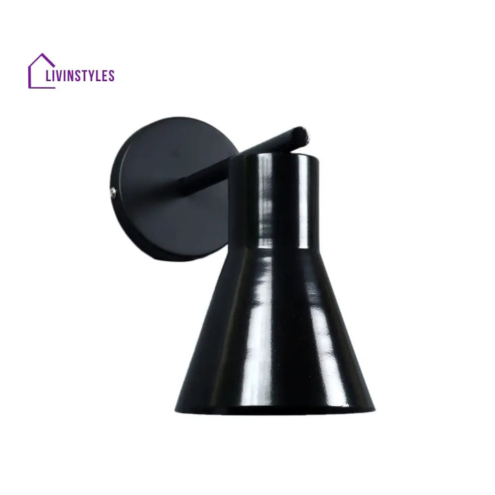 Art Deco Black Metal Wall Light By Ss Lightings Lamp