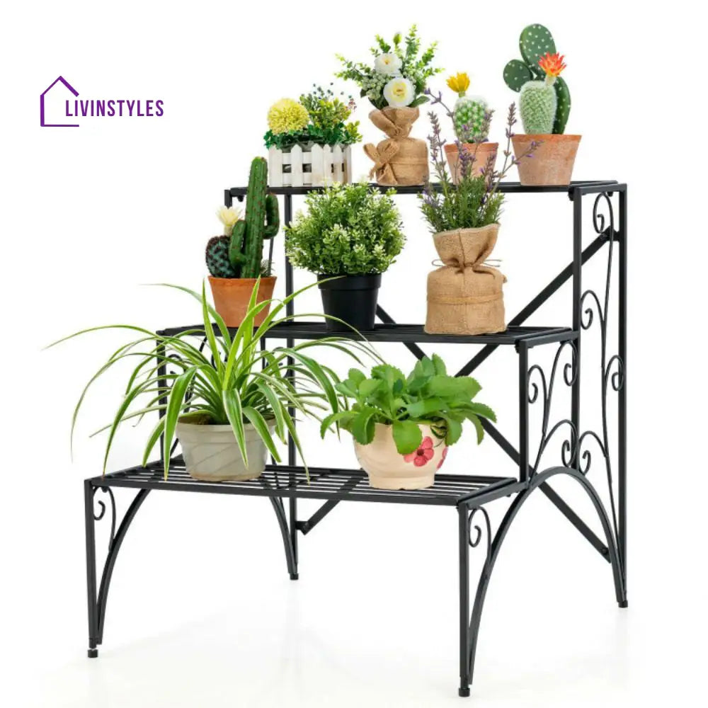 Aruna Metal Plant Stand For Balcony