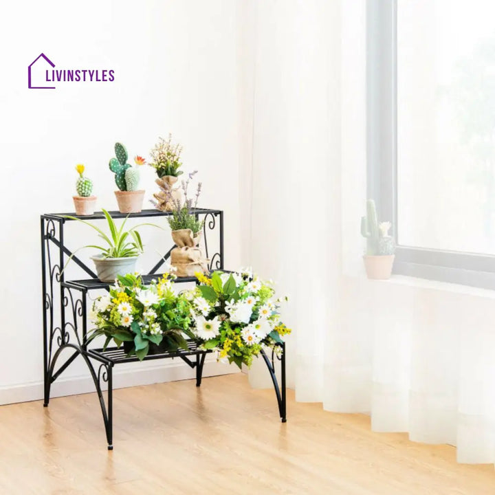 Aruna Metal Plant Stand For Balcony