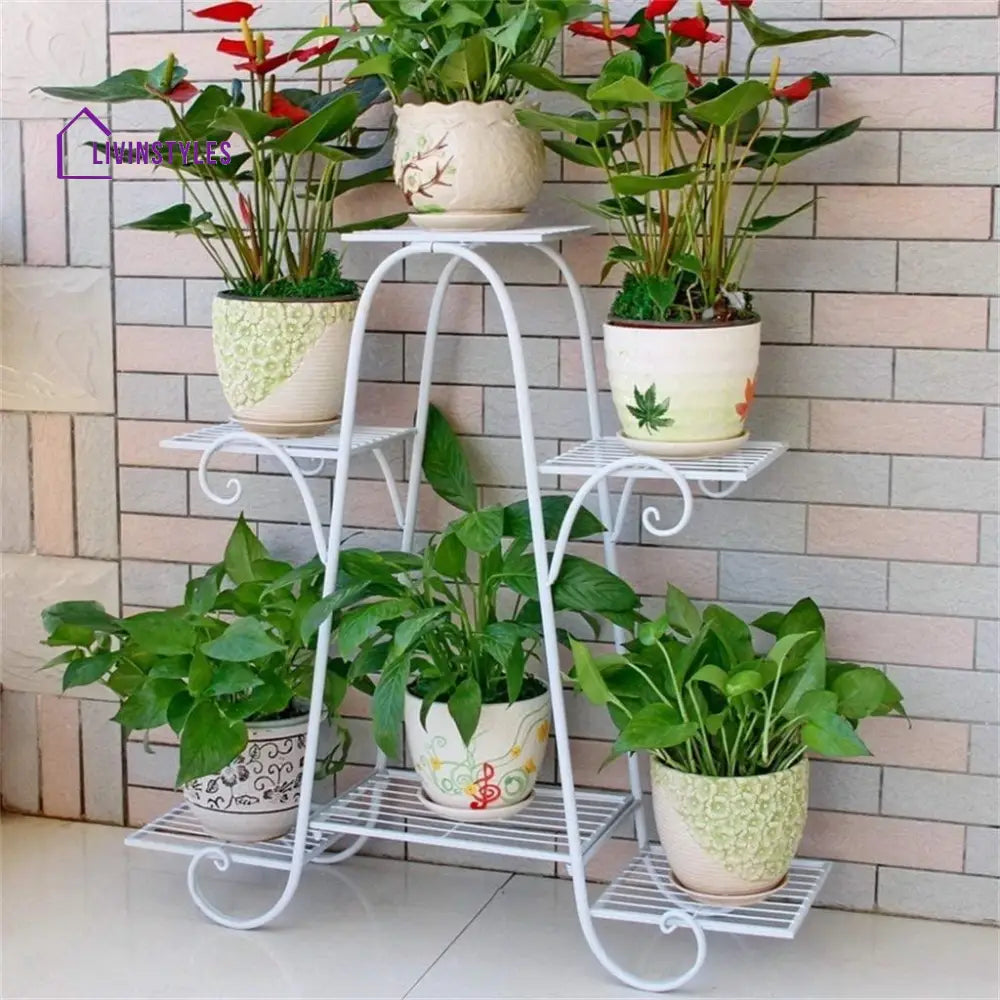 Aryan 6 Tier Plant Stand For Home Stands