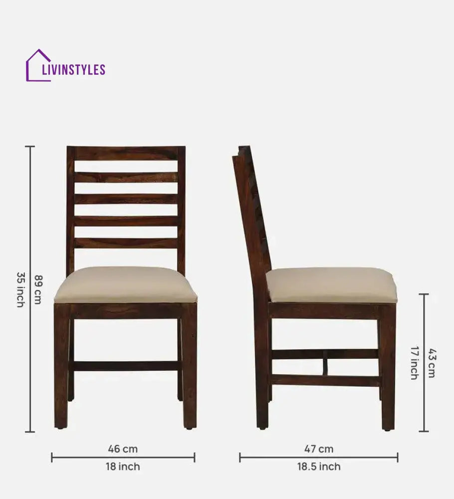 Aspen Sheesham Wood 6 Seater Dining Set With Bench Dining Set