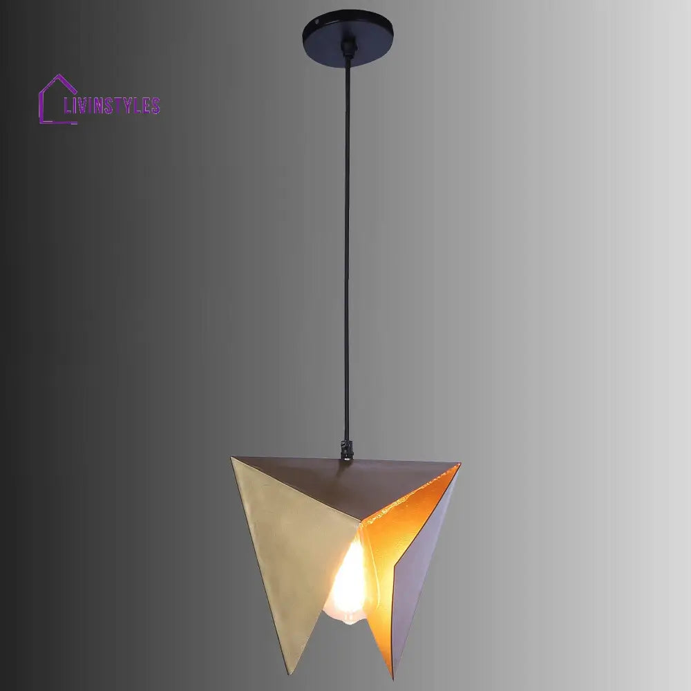 Atupa Gold Metal Hanging Light By Ss Lightings Lamp