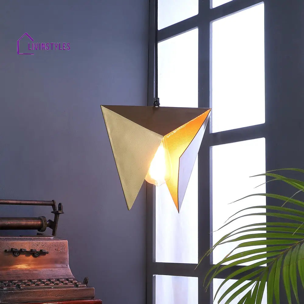 Atupa Gold Metal Hanging Light By Ss Lightings Lamp