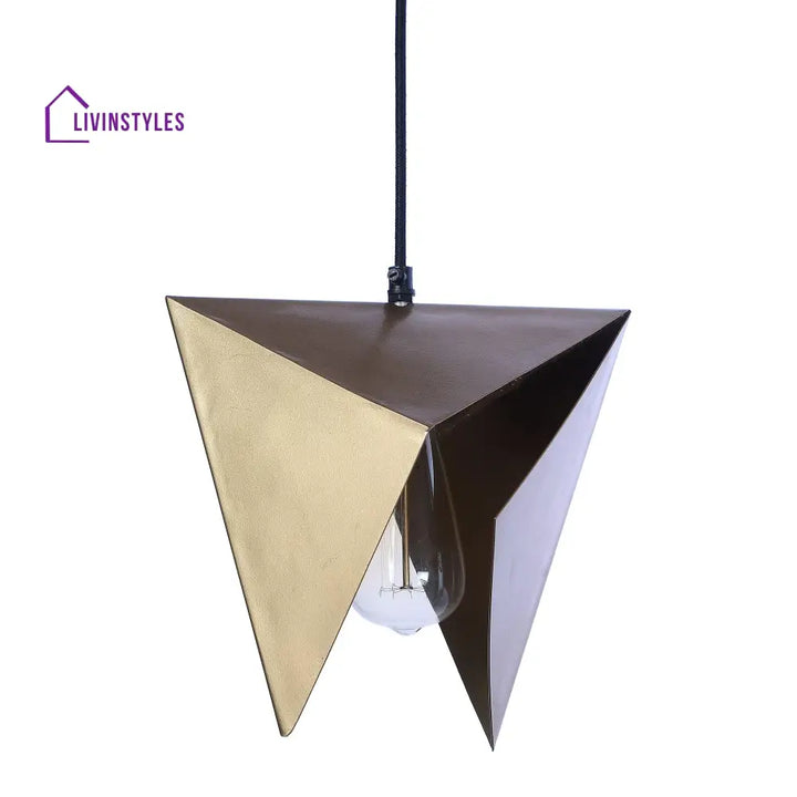 Atupa Gold Metal Hanging Light By Ss Lightings Lamp