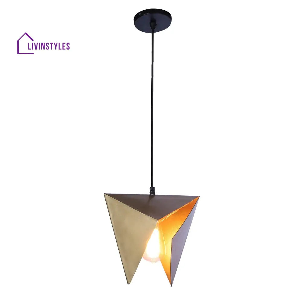 Atupa Gold Metal Hanging Light By Ss Lightings Lamp