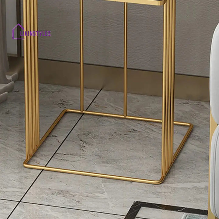 Aureum Metal End Table Tables