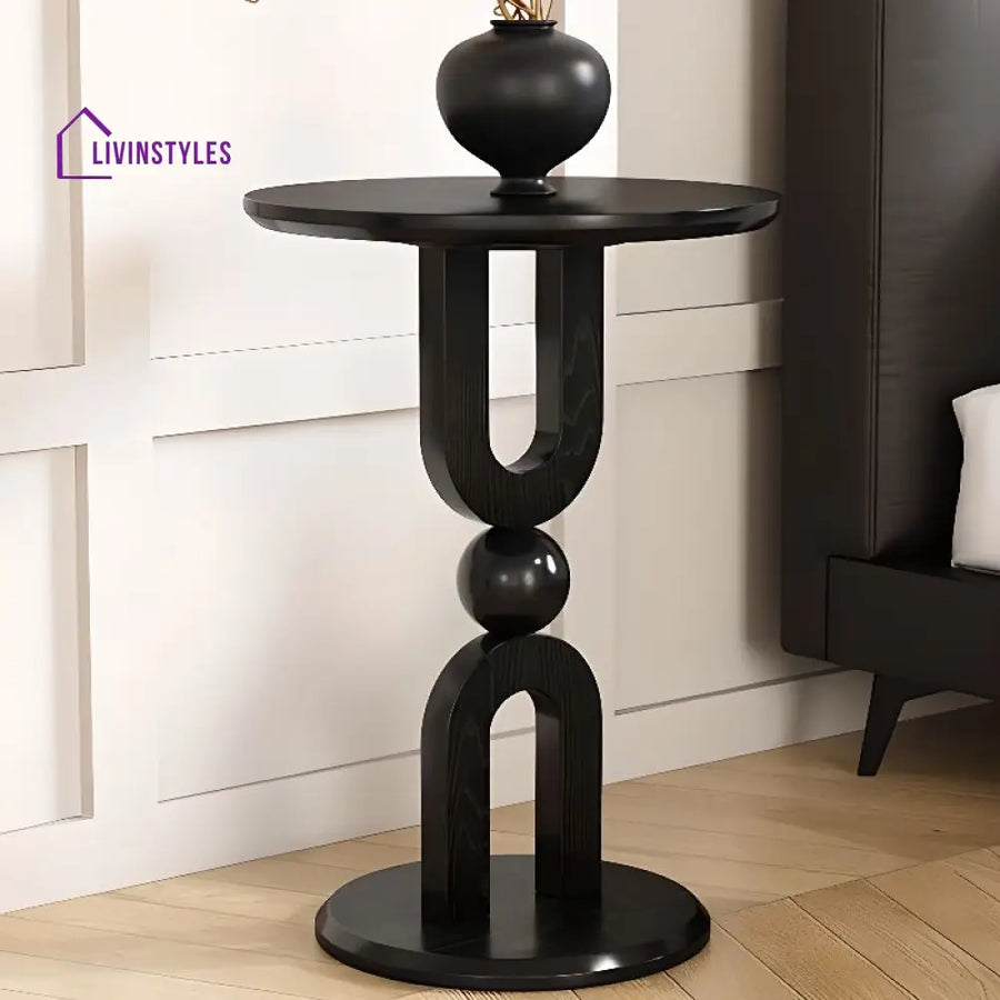 Autumn Wooden Side Table for Living Room