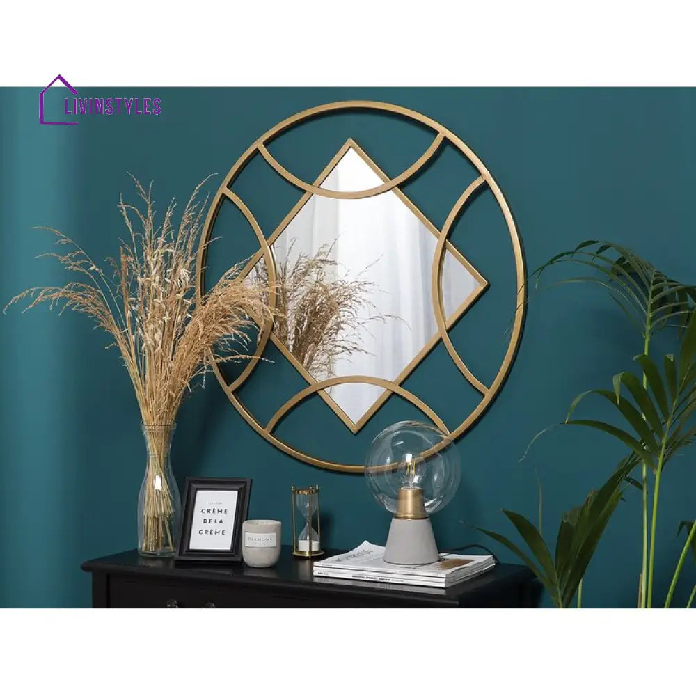 Ava Metal Wall Mirror