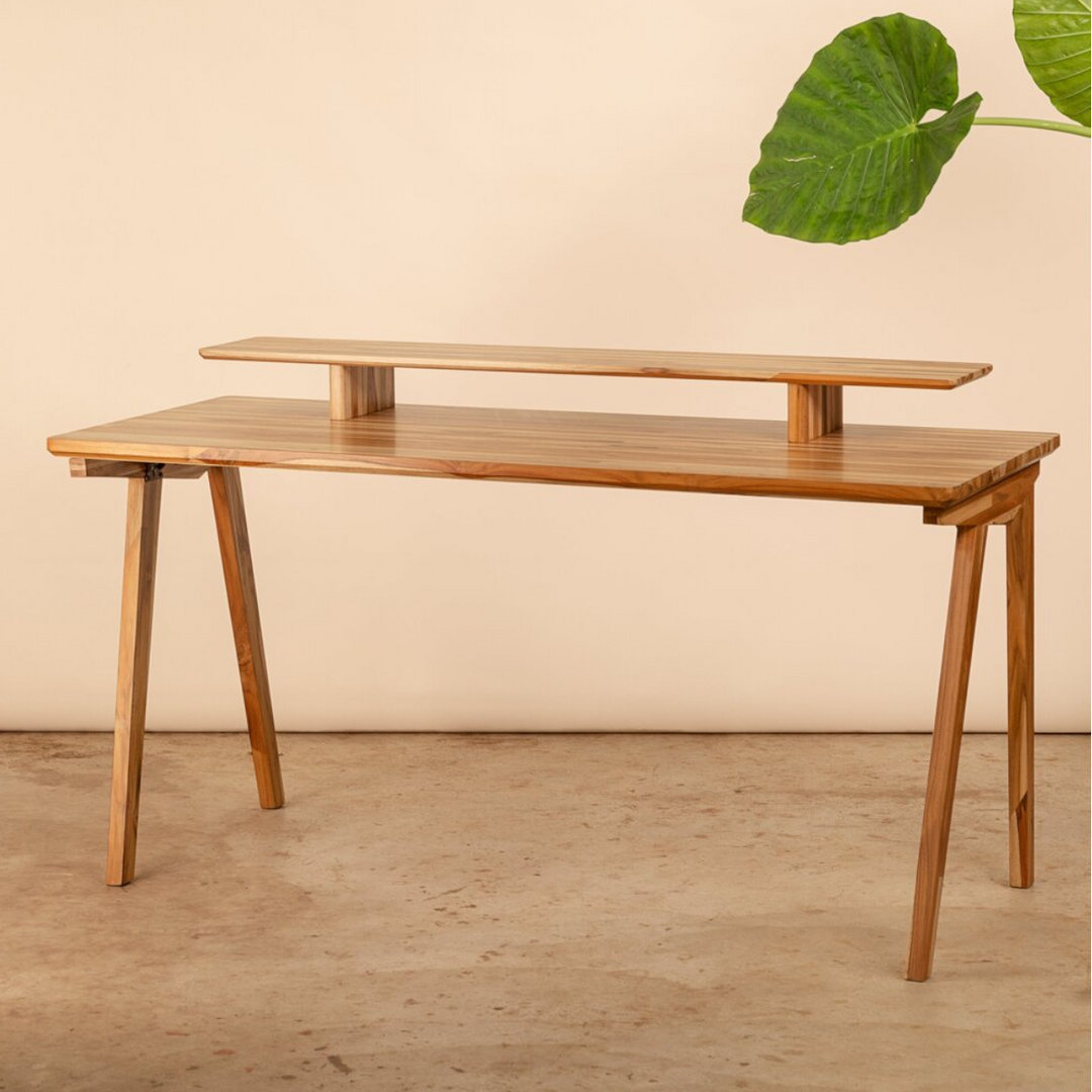 Divya Solid Teak Wood Study Table